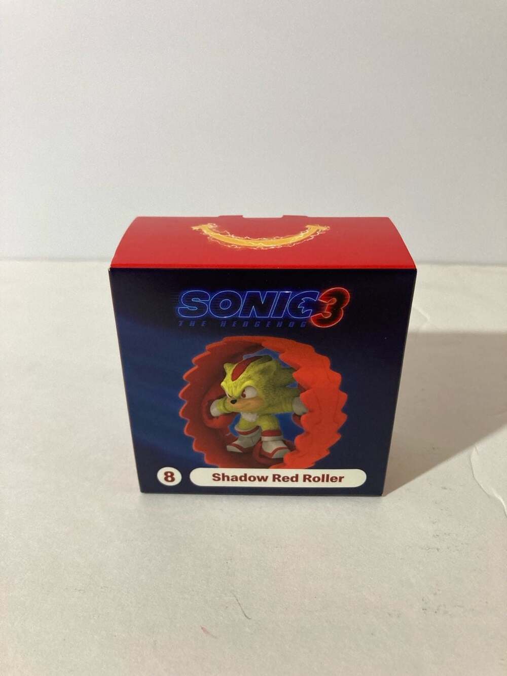 McDonald's Sonic The Hedgehog 3 Happy Meal Toy #8 Shadow Red Roller